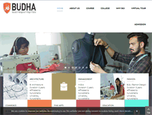 Tablet Screenshot of budhacollege.org